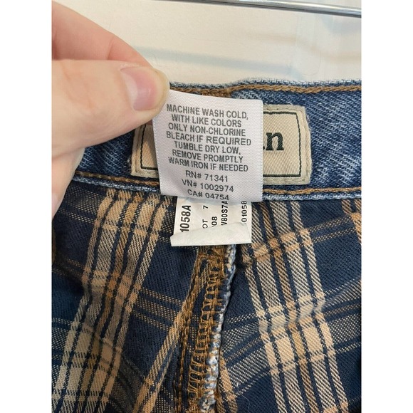 LL Bean Jeans Mens 37x30 Blue Denim Relaxed Fit Flannel Lined Medium Wash Pants - Picture 10 of 11
